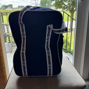 Vantage  Cigarettes Tote‎ Bag Blue Nylon Shoebag  Medium from 1970-1980